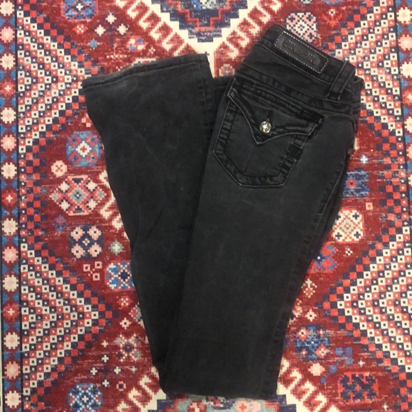 Miss Me Black Jeans Sz26 - Picture 1 of 4